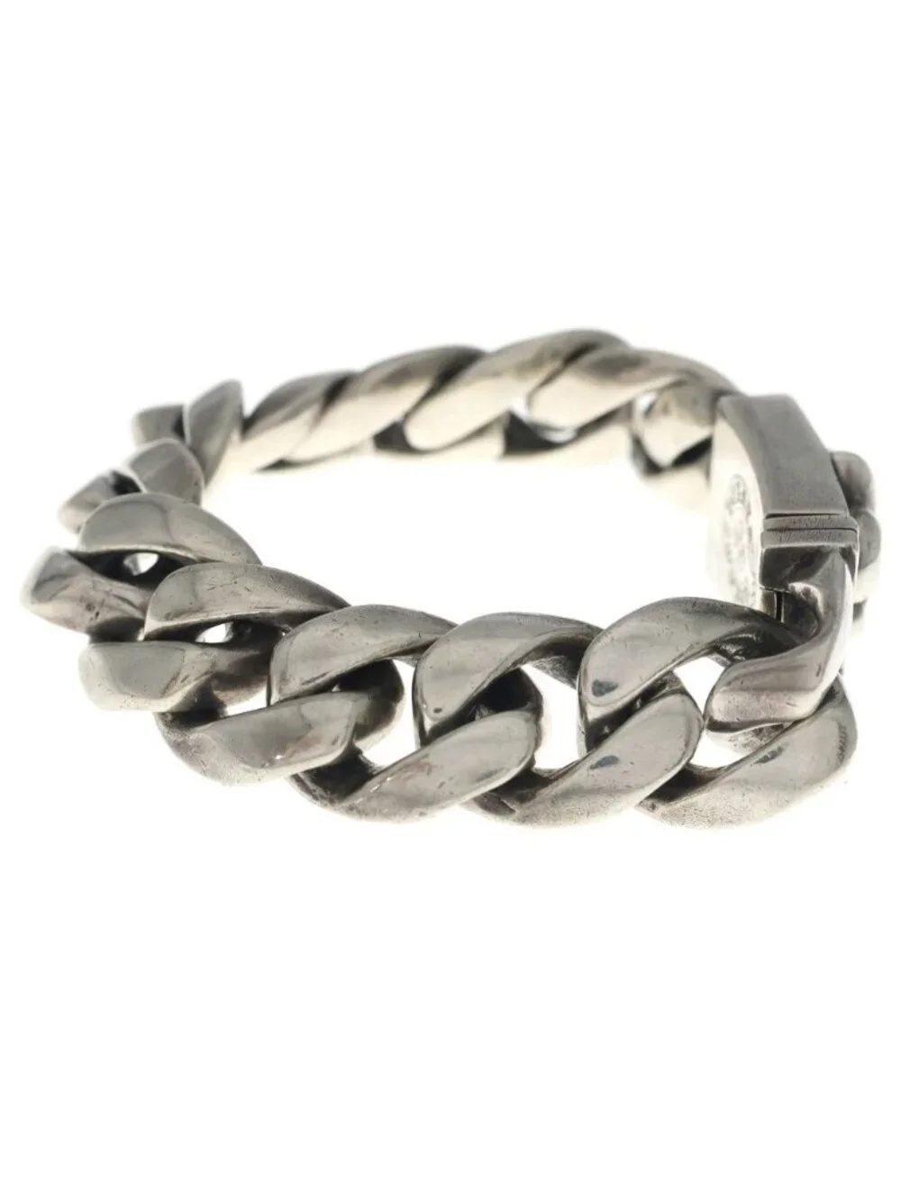 Chrome Hearts Clsc BS Flange Box ID Bracelet Silver